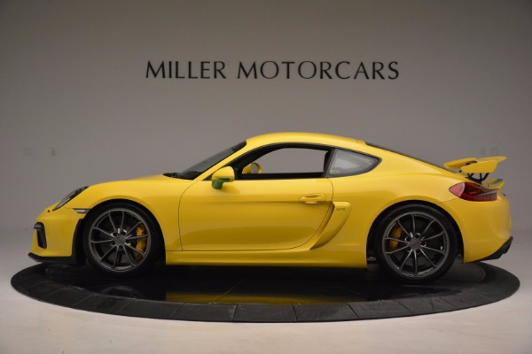 Used 2016 Porsche Cayman GT4 for sale Sold at Alfa Romeo of Greenwich in Greenwich CT 06830 3