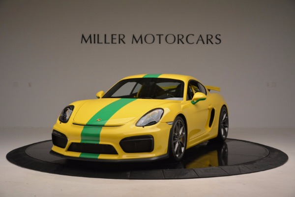 Used 2016 Porsche Cayman GT4 for sale Sold at Alfa Romeo of Greenwich in Greenwich CT 06830 1