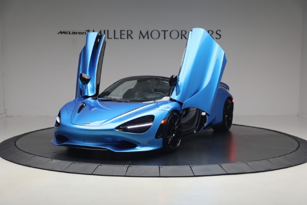 New 2027 McLaren 750S Spider TechLux for sale $461,010 at Alfa Romeo of Greenwich in Greenwich CT 06830 14