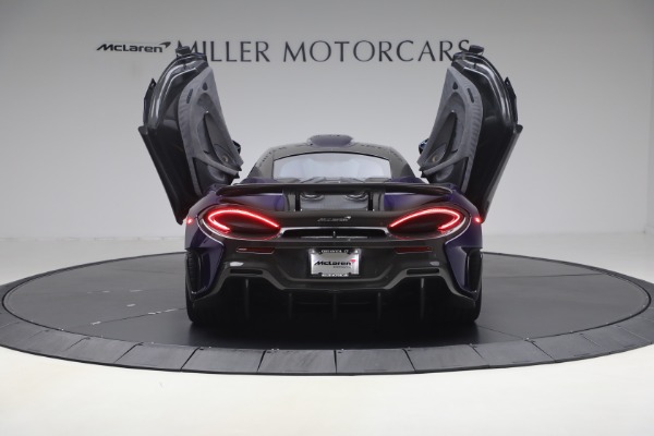Used 2019 McLaren 600LT for sale Call for price at Alfa Romeo of Greenwich in Greenwich CT 06830 18