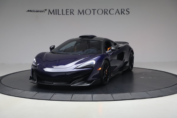 Used 2019 McLaren 600LT for sale Call for price at Alfa Romeo of Greenwich in Greenwich CT 06830 1