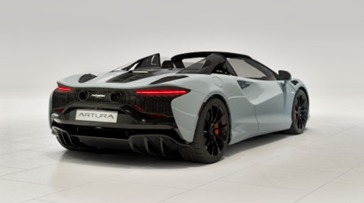 New 2026 McLaren Artura Spider Vision for sale $337,400 at Alfa Romeo of Greenwich in Greenwich CT 06830 3