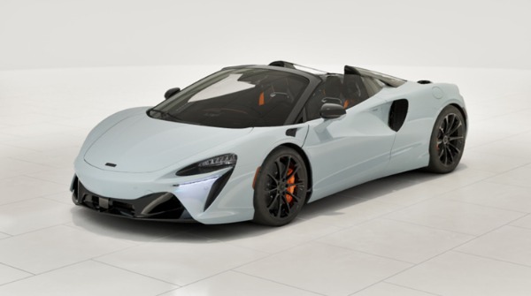 New 2026 McLaren Artura Spider Vision for sale $337,400 at Alfa Romeo of Greenwich in Greenwich CT 06830 1