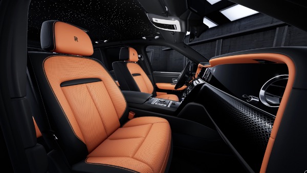 New 2027 Rolls-Royce Black Badge Cullinan for sale $568,650 at Alfa Romeo of Greenwich in Greenwich CT 06830 6