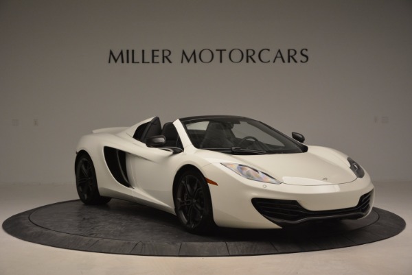 Used 2014 McLaren MP4-12C Spider for sale Sold at Alfa Romeo of Greenwich in Greenwich CT 06830 11