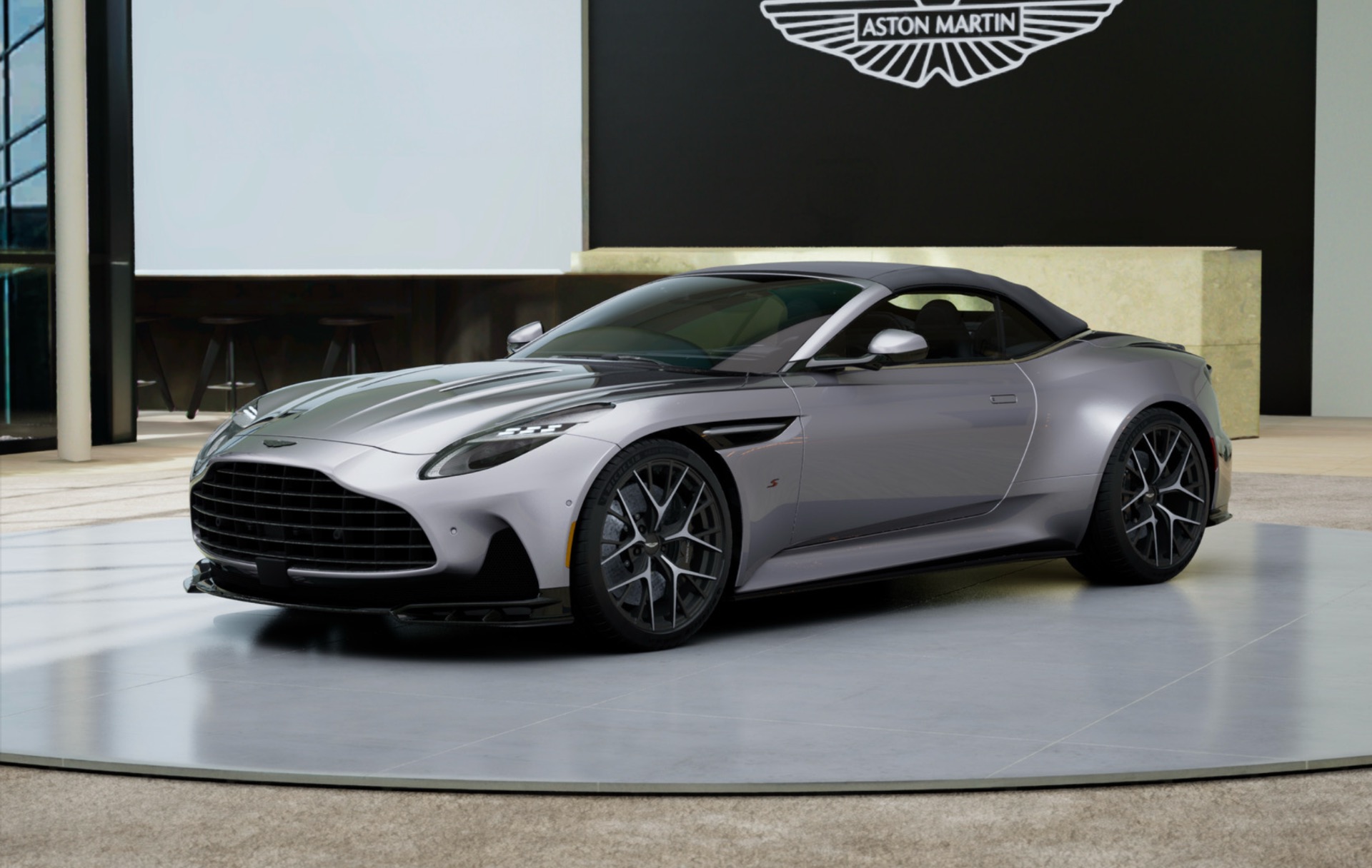 New 2026 Aston Martin DB12 S Volante for sale $371,900 at Alfa Romeo of Greenwich in Greenwich CT 06830 1