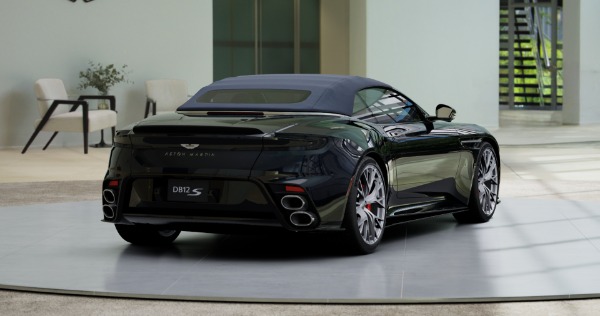 New 2026 Aston Martin DB12 S Volante for sale $353,500 at Alfa Romeo of Greenwich in Greenwich CT 06830 6