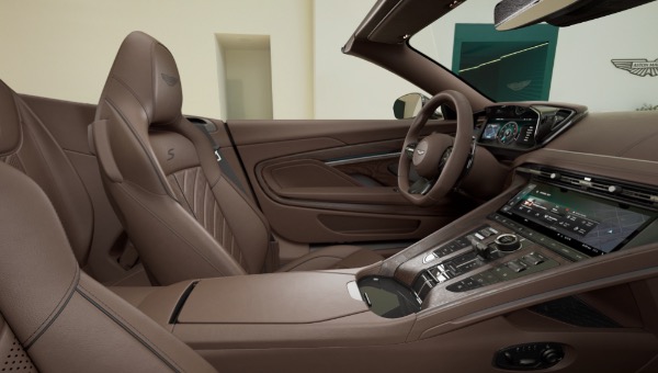 New 2026 Aston Martin DB12 S Volante for sale $373,700 at Alfa Romeo of Greenwich in Greenwich CT 06830 8