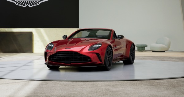 New 2026 Aston Martin Vantage S Roadster for sale $268,000 at Alfa Romeo of Greenwich in Greenwich CT 06830 5
