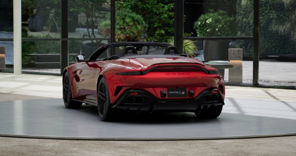 New 2026 Aston Martin Vantage S Roadster for sale $268,000 at Alfa Romeo of Greenwich in Greenwich CT 06830 6