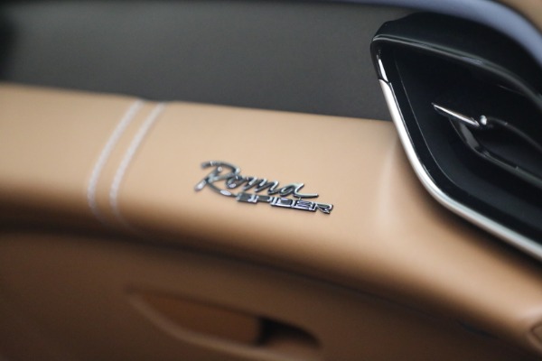 Used 2025 Ferrari Roma Spider for sale $309,900 at Alfa Romeo of Greenwich in Greenwich CT 06830 26