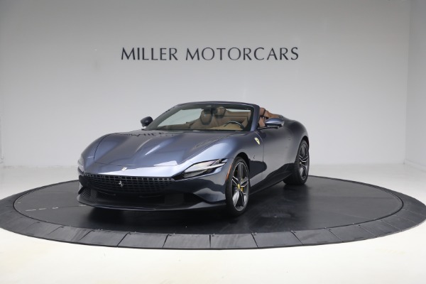 Used 2025 Ferrari Roma Spider for sale $309,900 at Alfa Romeo of Greenwich in Greenwich CT 06830 1
