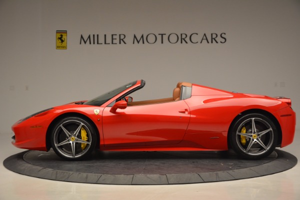 Used 2014 Ferrari 458 Spider for sale Sold at Alfa Romeo of Greenwich in Greenwich CT 06830 3