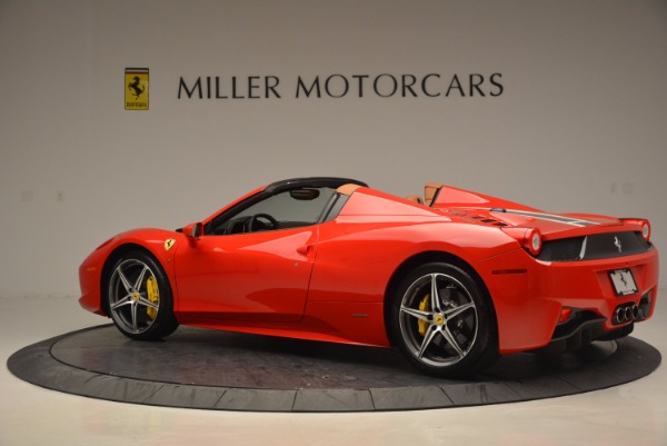 Used 2014 Ferrari 458 Spider for sale Sold at Alfa Romeo of Greenwich in Greenwich CT 06830 4