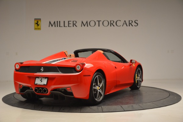 Used 2014 Ferrari 458 Spider for sale Sold at Alfa Romeo of Greenwich in Greenwich CT 06830 7