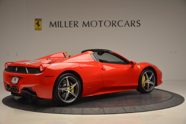 Used 2014 Ferrari 458 Spider for sale Sold at Alfa Romeo of Greenwich in Greenwich CT 06830 8