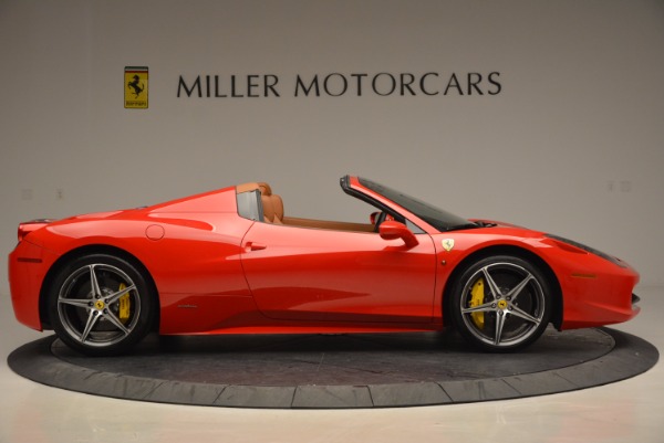 Used 2014 Ferrari 458 Spider for sale Sold at Alfa Romeo of Greenwich in Greenwich CT 06830 9