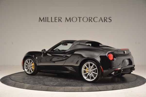 New 2016 Alfa Romeo 4C Spider for sale Sold at Alfa Romeo of Greenwich in Greenwich CT 06830 4